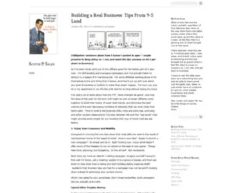Scotchandsales.com(Affiliate marketing) Screenshot