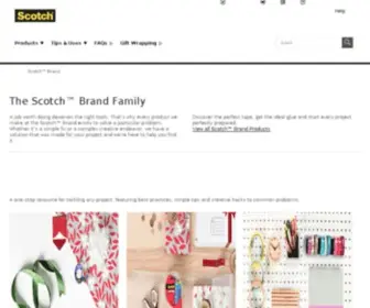 Scotchbrand.co.nz(Scotch® NZ) Screenshot