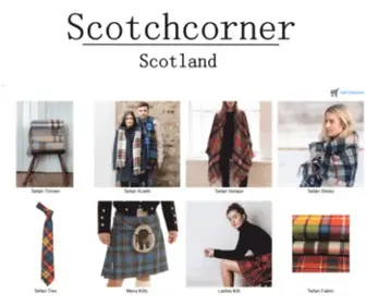 Scotchcorner.com(Kilt Packages) Screenshot