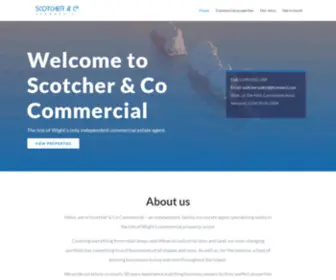 Scotcherandco.co.uk(Commercial Estate Agent) Screenshot