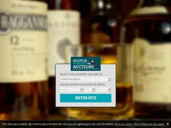 Scotchwhiskyauctions.com(Scotch Whisky Auctions) Screenshot