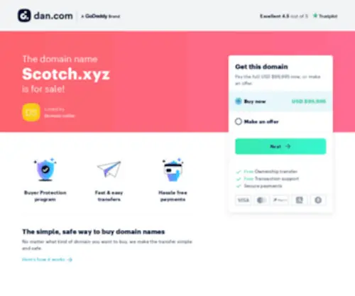Scotch.xyz(Forsale Lander) Screenshot