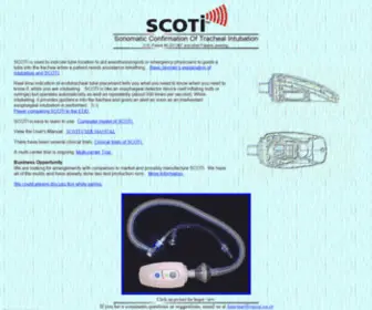 Scoti2.com(Sonomatic Confirmation Of Tracheal Intubation) Screenshot