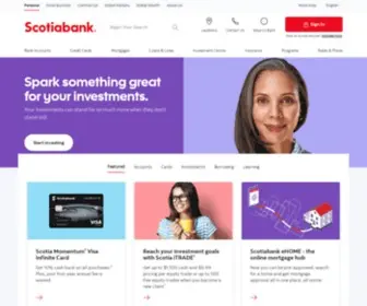 Scotiabank.ca(Scotia Cassels) Screenshot