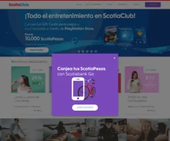 Scotiaclub.cl(Scotiaclub) Screenshot
