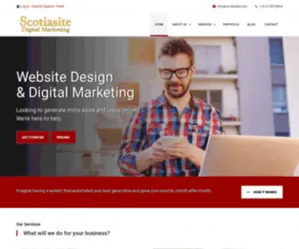 Scotiasite.com(Website Design) Screenshot