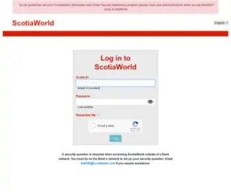 Scotiaworld.com(Web site created using create) Screenshot