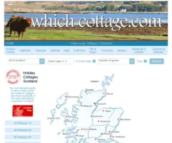 Scotland-Holiday-Cottage.com(Scottish holiday cottages and self) Screenshot