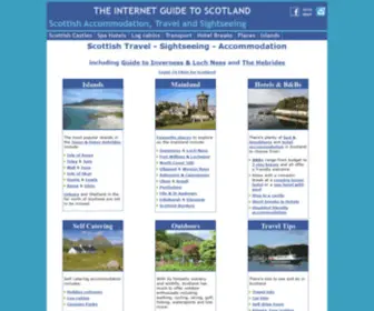 Scotland-Info.co.uk(Independent info about Scotland) Screenshot