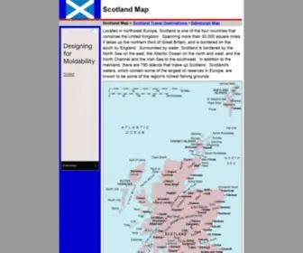 Scotland-Map.com(Scotland Map) Screenshot