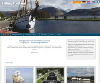 Scotland-Sailing.com(Sailing Scotland) Screenshot
