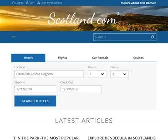 Scotland.com(Scotland Travel Guide) Screenshot