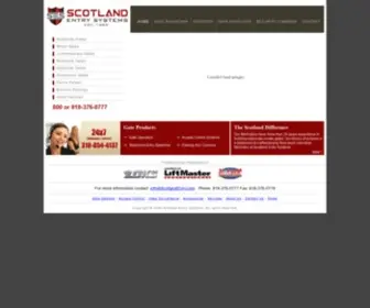 Scotlandentry.com(Scotland Entry Systems) Screenshot