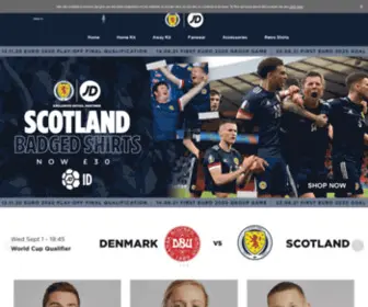 Scotlandfootballshop.co.uk(Get the Scotland football shirt right now at JD Sports) Screenshot