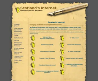 Scotlands.com(Scotland's Internet) Screenshot