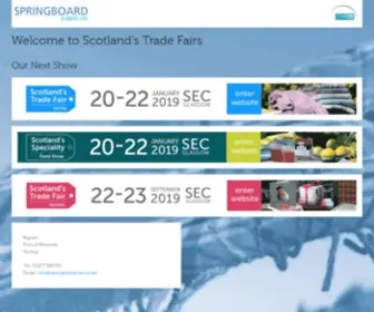 Scotlandstradefairs.co.uk(Scotland’s Trade Fair Online 2021) Screenshot