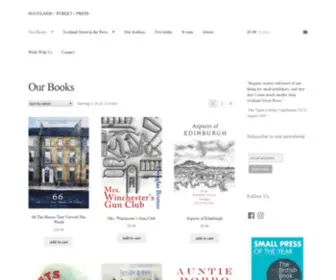 Scotlandstreetpress.com(Scotland Street Press) Screenshot