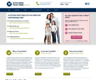 Scotlandstrustdeed.co.uk(Text Waiting) Screenshot