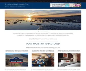 Scotlandwelcomesyou.com(Discover All There Is To See And Do) Screenshot