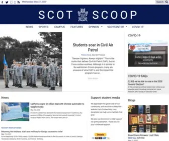 Scotscoop.com(The student news site of Carlmont High School in Belmont) Screenshot