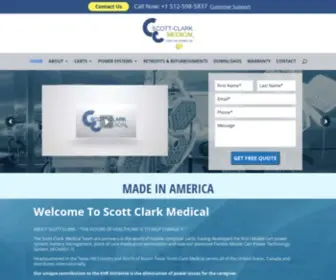 Scott-Clark.com(Buy Medical Carts) Screenshot