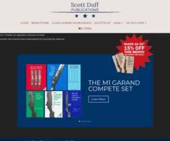 Scott-Duff.com(Scott Duff Historic Martial Arms Publications) Screenshot