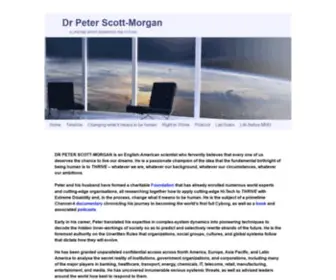 Scott-Morgan.com(Dr Peter Scott) Screenshot