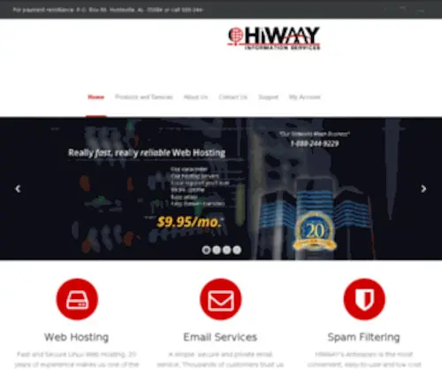 Scott.net(HiWAAY Information/Internet Services) Screenshot