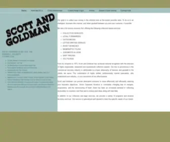 Scottandgoldman.com(Scott and Goldman) Screenshot