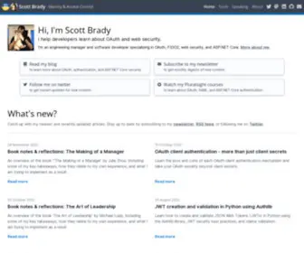Scottbrady91.com(Scott Brady) Screenshot