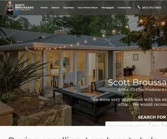 Scottbroussardrealty.com(Utah's #1 Trusted Real Estate Agent) Screenshot