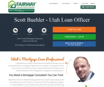 Scottbuehler.com(Utah & California Home Loans by Scott Buehler a Mortgage Consultant) Screenshot