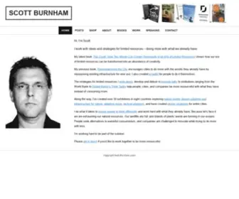 Scottburnham.com(Strategies for Limited Resources) Screenshot