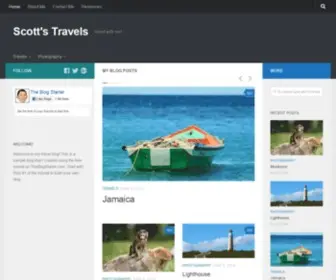 Scottchow.com(Travel with me) Screenshot