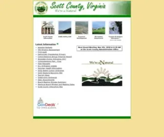 Scottcountyva.com(Scott County) Screenshot