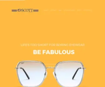 Scotteyewear.com(Scott) Screenshot