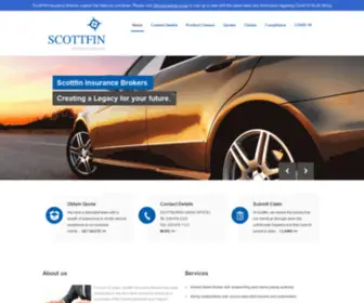 Scottfin.com(Scottfin Insurance Brokers) Screenshot