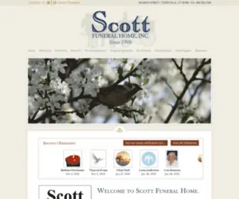 Scottfuneralhomeinc.com(Scottfuneralhomeinc) Screenshot