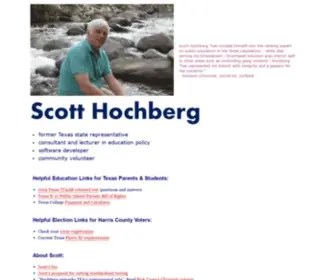 Scotthochberg.com(Former State Representative Scott Hochberg's Web Site) Screenshot