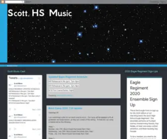 Scotthsband.com(Scott HS Music) Screenshot