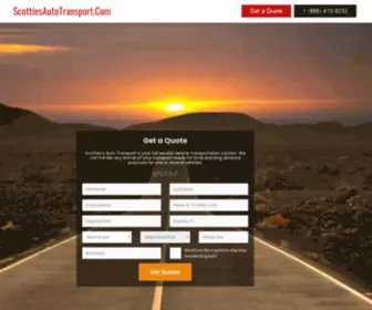 Scottiesautotransport.com(Scotties of Manassas VA) Screenshot
