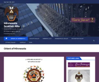 Scottish-Rite-MN.org(Scottish Rite Freemasonry) Screenshot