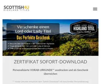 Scottish4U.com(Highland) Screenshot