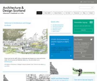 Scottisharchitecture.com(Architecture and Design Scotland) Screenshot