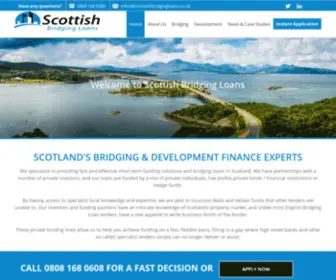 Scottishbridgingloans.co.uk(Scottish Bridging Loans) Screenshot