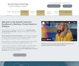 Scottishdentistry.com(Private dentist Glasgow) Screenshot