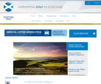 Scottishgolf.org(Scottish Golf) Screenshot