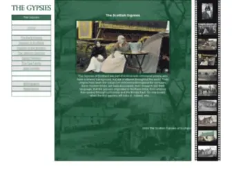 Scottishgypsies.co.uk(The Scottish Gypsies of Scotland) Screenshot