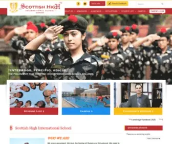 Scottishigh.com(Scottish High International School) Screenshot