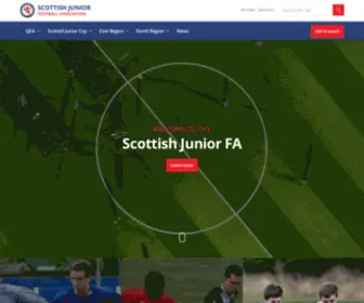 ScottishJuniorfa.com(Scottish Junior FA) Screenshot